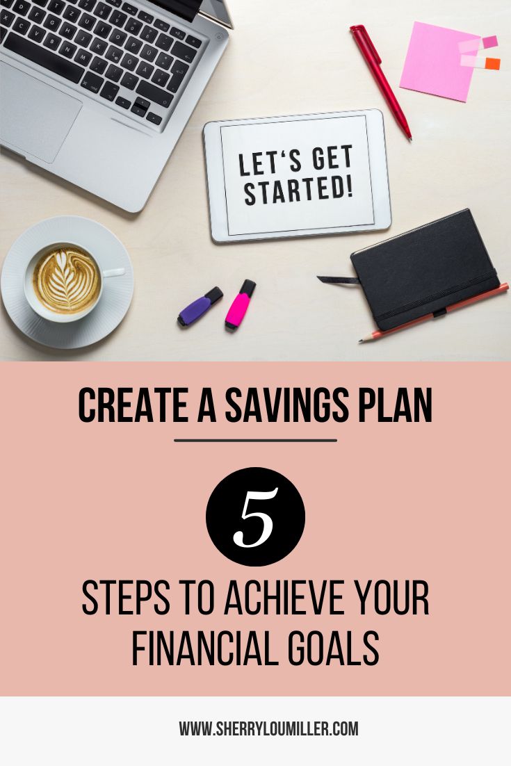 Create A Small Steps Savings Plan